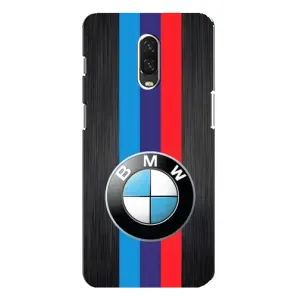 Чехол для ВанПлас 6Т - с принтом БМВ (AlphaPrint) (Лого BMW)