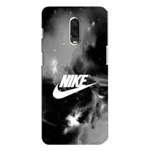 Чехол для One Plus 6T - с принтом Найк (AlphaPrint) (Лого Найк)
