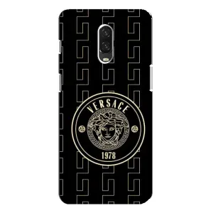 Чехлы VERSACE для ВанПлас 6Т (PREMIUMPrint) (Лого Версаче)