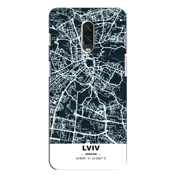 Чехол с принтом «Львов» для OnePlus 6T