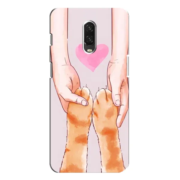 Чехол с принтом «Любовь к котикам» для OnePlus 6T