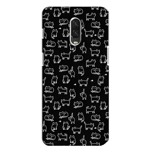 Чехол с принтом «Меленькие котики» для OnePlus 6T