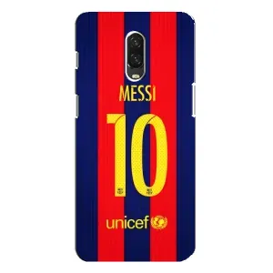Чехлы Месси для One Plus 6T (AlphaPrint) (Messi Barca 10)