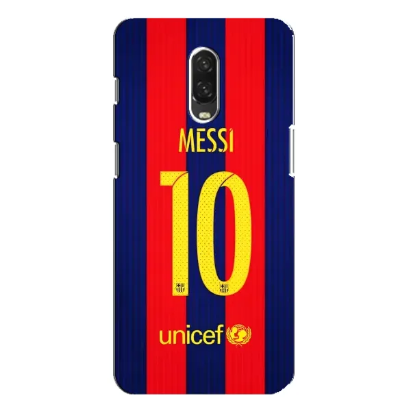 Чехол с принтом «Messi Barca 10» для OnePlus 6T