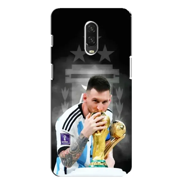 Чехол с принтом «Месси Чемпион» для OnePlus 6T