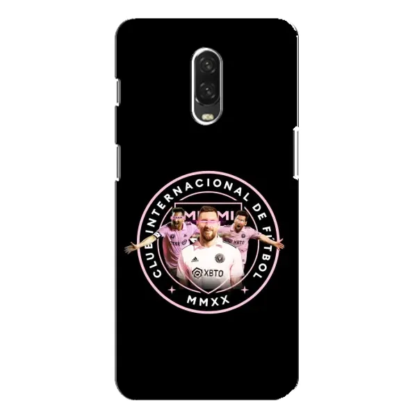 Чохол з принтом «Мессі в лого» для OnePlus 6T