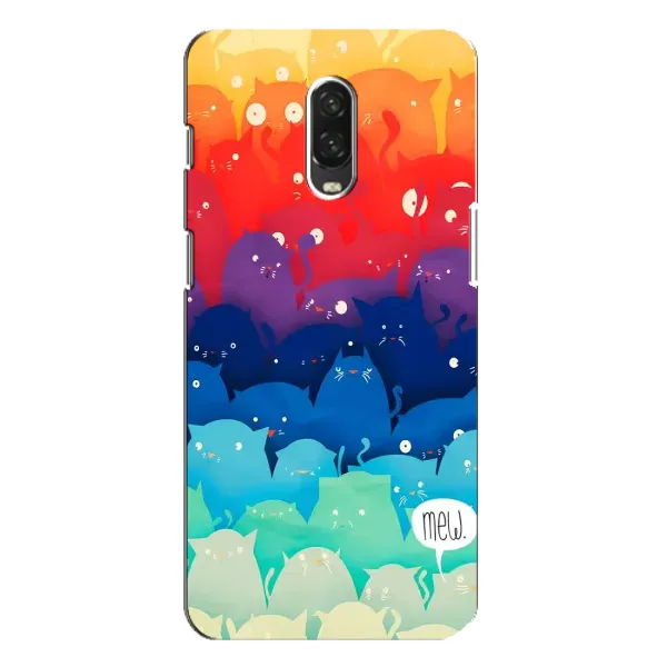 Чехол с принтом «Mew» для OnePlus 6T