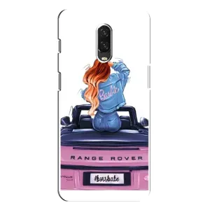 Чехол с печатью для One Plus 6T - (Мода) (AlphaPrint) (На машине)