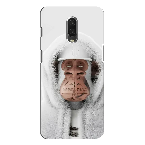 Чехол с принтом «обезьяна NFT в тату» для OnePlus 6T