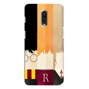 Чехлы с Гарри Поттером для One Plus 6T (AlphaPrint) (обложка Гарри Поттера)