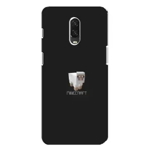 Чехол Майнкрафт на One Plus 6T (AlphaPrint) Minecraft (Овечка Майнкрафт)