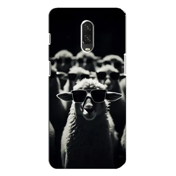 Чехол с принтом «Овечка в очках» для OnePlus 6T Чехол с принтом «Овечка в очках» для OnePlus 6T
