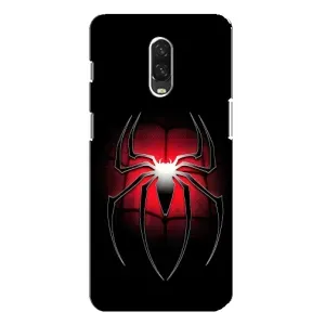 Чехол с человеком пауком для One Plus 6T - (AlphaPrint) (Паук марвел)
