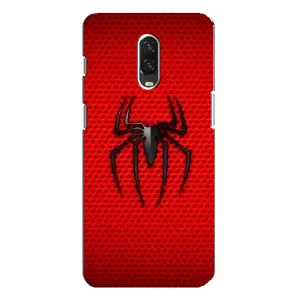 Чехол с человеком пауком для One Plus 6T - (AlphaPrint) (Паук Марвел)