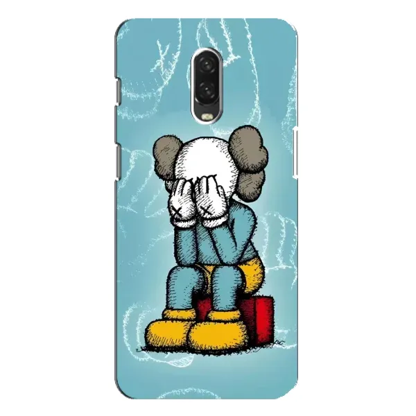 Чохол з принтом «Плач Bearbrick» для OnePlus 6T