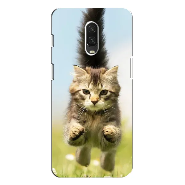 Чехол с принтом «Прыжок кота» для OnePlus 6T Чехол с принтом «Прыжок кота» для OnePlus 6T