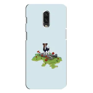 Чехлы с картинкой собаки Патрон для One Plus 6T (AlphaPrint) (Сапер Пес)