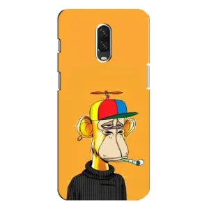 Чехлы с Обезьянами NFT для One Plus 6T (AlphaPrint) (Скучающая Обезьяна NFT)