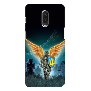 Чехлы с картинкой ЗСУ для One Plus 6T (AlphaPrint) (Солдат ЗСУ)