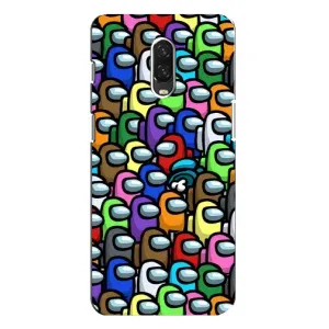 Чехол Амонг Ас для One Plus 6T (AlphaPrint) (Убит)