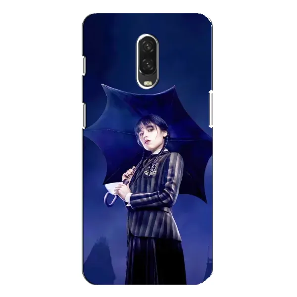 Чехол с принтом «Уэнздей с зонтом» для OnePlus 6T