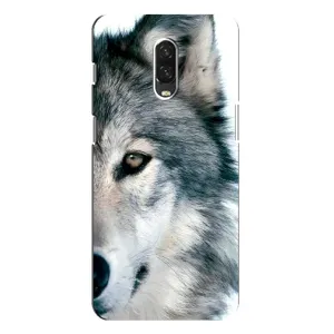 Чехлы с картинками животных One Plus 6T (Волк)