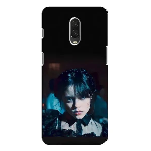Чехол с принтом «взгляд Уэнздей» для OnePlus 6T