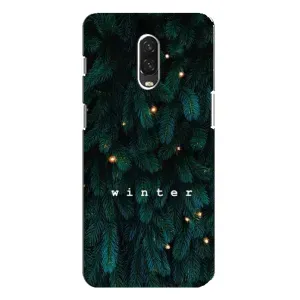 Новогодние, Праздничные Чехлы для One Plus 6T - 2024 год (Winter)