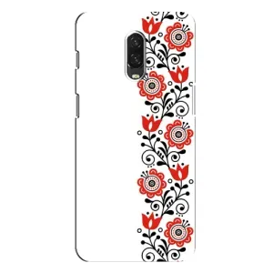 Чехол для Патриота Украины One Plus 6T - (AlphaPrint) (Яркая вишиванка)