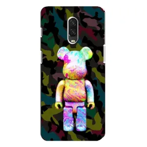 Чехлы для One Plus 6T - Bearbrick Louis Vuitton (PREMIUMPrint) (Яркий Bearbrick)