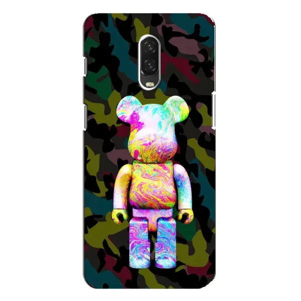 Чохол з принтом «Яскравий Bearbrick» для OnePlus 6T