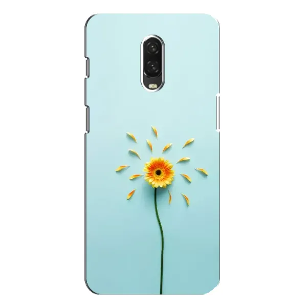 Чехол с принтом «Желтый цветок» для OnePlus 6T