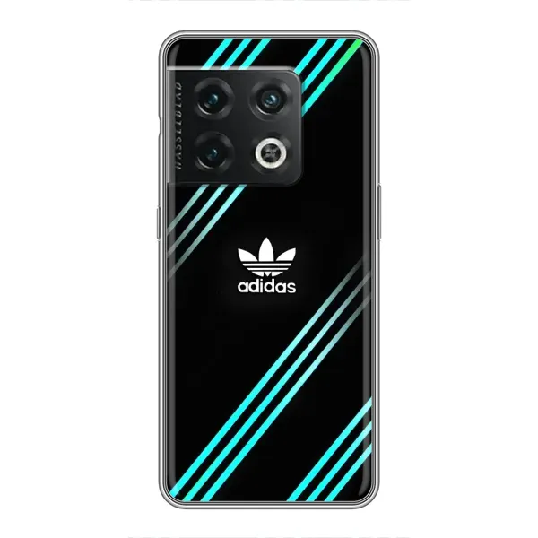 Чехол с принтом «Адидас с полосами» для OnePlus 10 Pro