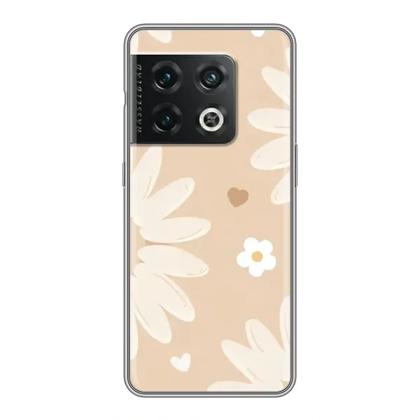 Чохол з принтом «Бежеві квіти» для OnePlus 10 Pro Чохол з принтом «Бежеві квіти» для OnePlus 10 Pro