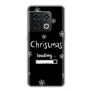 Рождественские, Праздничные Чехлы для ВанПлас 10 Про (Christmas loading)