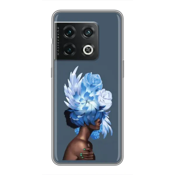 Чохол з принтом «Квіти на голові» для OnePlus 10 Pro