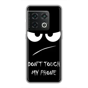 Чехол для ВанПлас 10 Про - (AlphaPrint) с печатью (ТОП продаж) (Dont Touch)