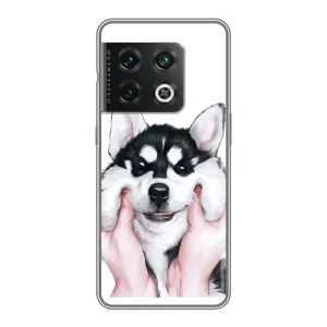 Чехлы с собаками для OnePlus 10 Pro (VPrint) (Довольный Хаски)