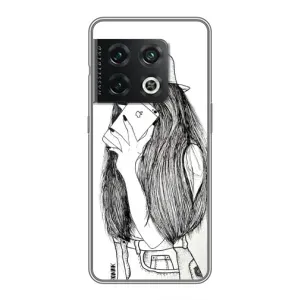 Чехол с печатью для OnePlus 10 Pro - (Мода) (AlphaPrint) (Фото девочки)