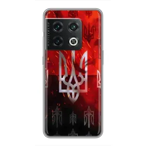 Украинские Чехлы для OnePlus 10 Pro с картинкой УПА (AlphaPrint) (ГЕРБ УПА)