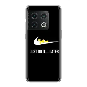 Чехол с Симпсонами для OnePlus 10 Pro (VPrint) (Гомер Later)