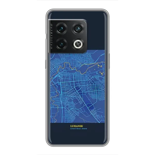 Чохол з принтом «Луганськ» для OnePlus 10 Pro
