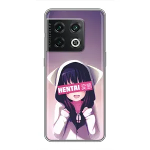 Чехлы Персонажи Аниме Наруто для OnePlus 10 Pro (AlphaPrint) (Hentai chan)