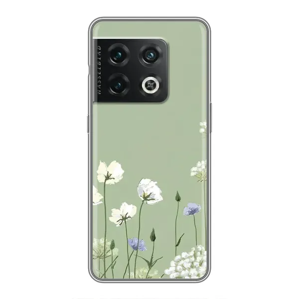 Чохол з принтом «Квіти на зеленому» для OnePlus 10 Pro Чохол з принтом «Квіти на зеленому» для OnePlus 10 Pro
