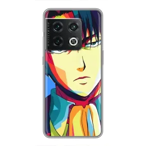 Чехлы Персонажи Аниме Наруто для OnePlus 10 Pro (AlphaPrint) (Леви Аккерман)