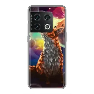Чехлы с картинкой Лисички для OnePlus 10 Pro (VPrint) (Лисица в космосе)