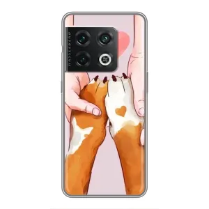 Чехлы с собаками для OnePlus 10 Pro (VPrint) (Любовь к собакам)