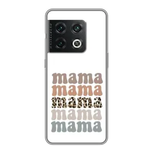 Чохли для мами на OnePlus 10 Pro (Текстовий колаж мама)