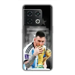 Чехлы для OnePlus 10 Pro (Leo чемпион) (AlphaPrint) (Месси Чемпион)