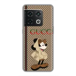 Чехлы ГУЧЧИ для ВанПлас 10 Про (AlphaPrint) (Mickey GUCCI)